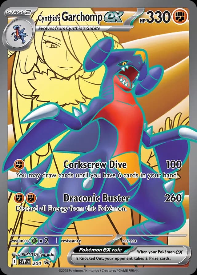Cynthia's Garchomp ex