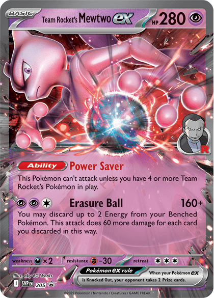 Team Rocket's Mewtwo ex