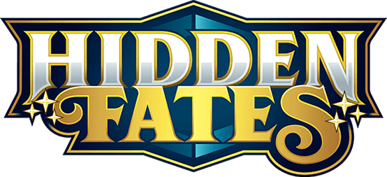 Hidden Fates Pokemon card set logo